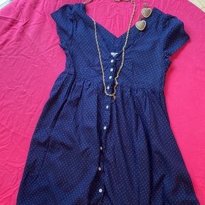 Ralph Lauren cotton babydoll dress